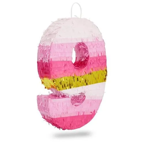 9 number pinata