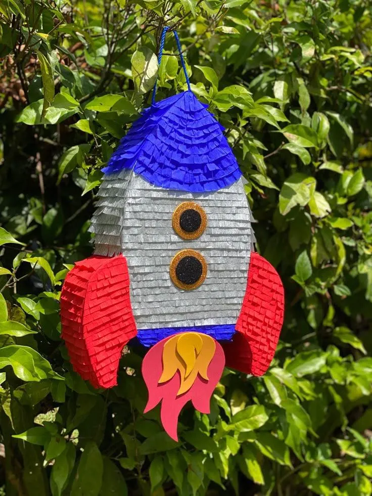 Rocket theme Pinata